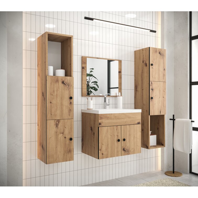 Wayfair bathroom wall deals cabinets